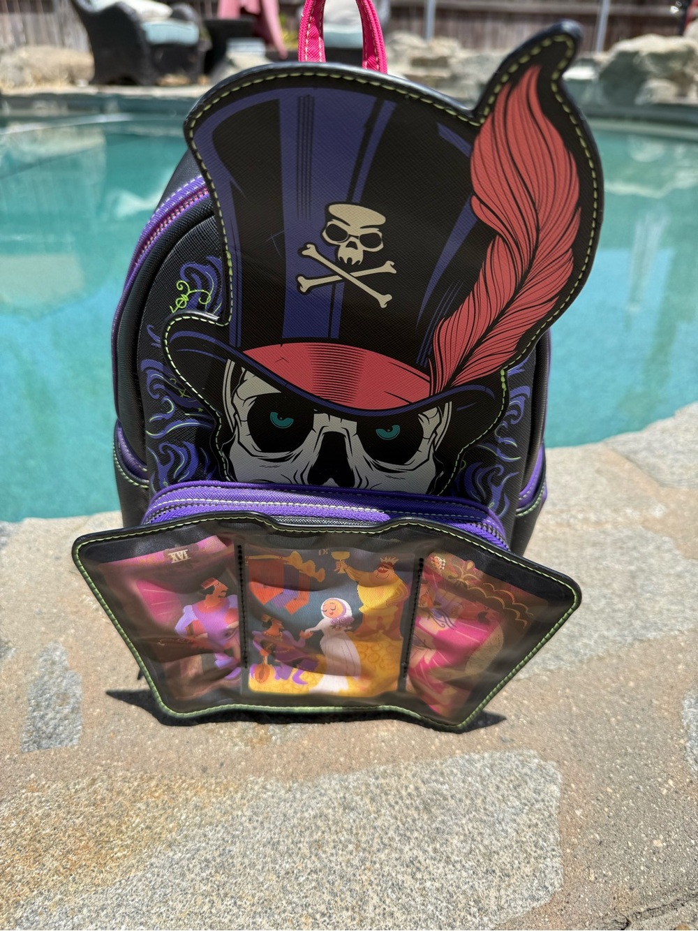 Loungefly Disney, Princess & the frog Dr. Facilier glow & lenticular backpack